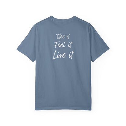 see feel live tee