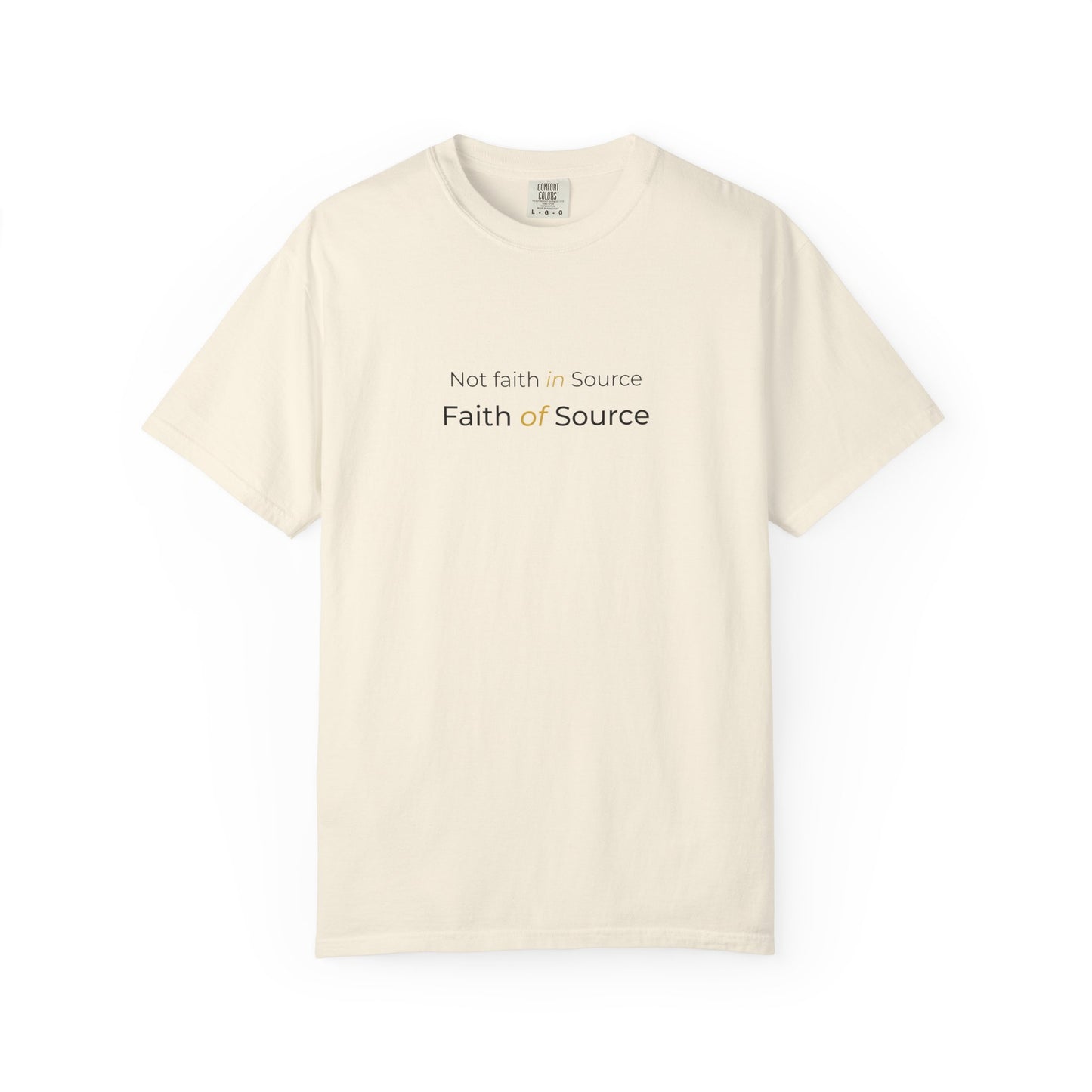 faith of Source tee 1
