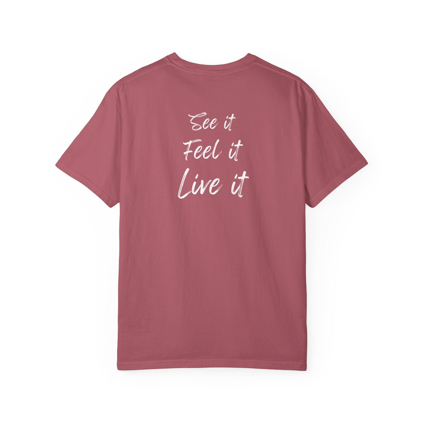 see feel live tee