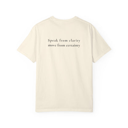 clarity & certainty tee